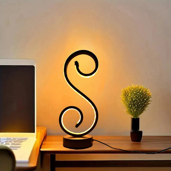 1PC Modern Simple Desk Lamp | Creative Three-color Dimming Decorative Desk Lamp - POUEV