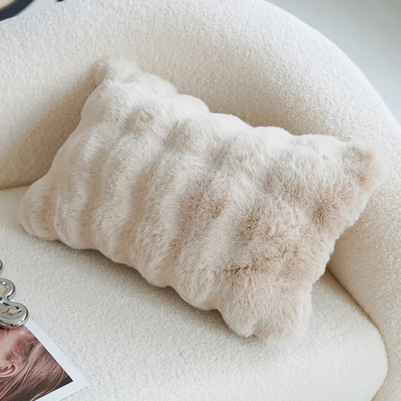 Nordic Luxe Kussenhoes | Borduursel Velvet Decoratieve Hoes - POUEV