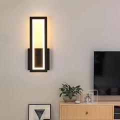 Modern LED Wall Lamp | 16W 3000K | Stylish Rectangular Wall Sconce - POUEV