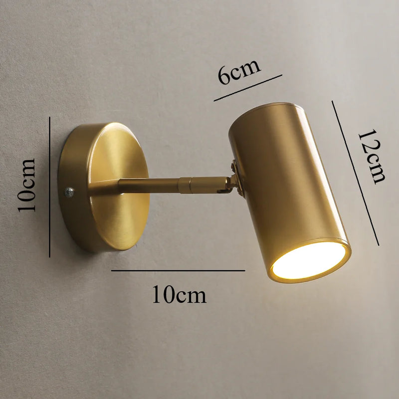 Nordic Modern Wall Lamp | Adjustable Angle LED Wall Light - POUEV