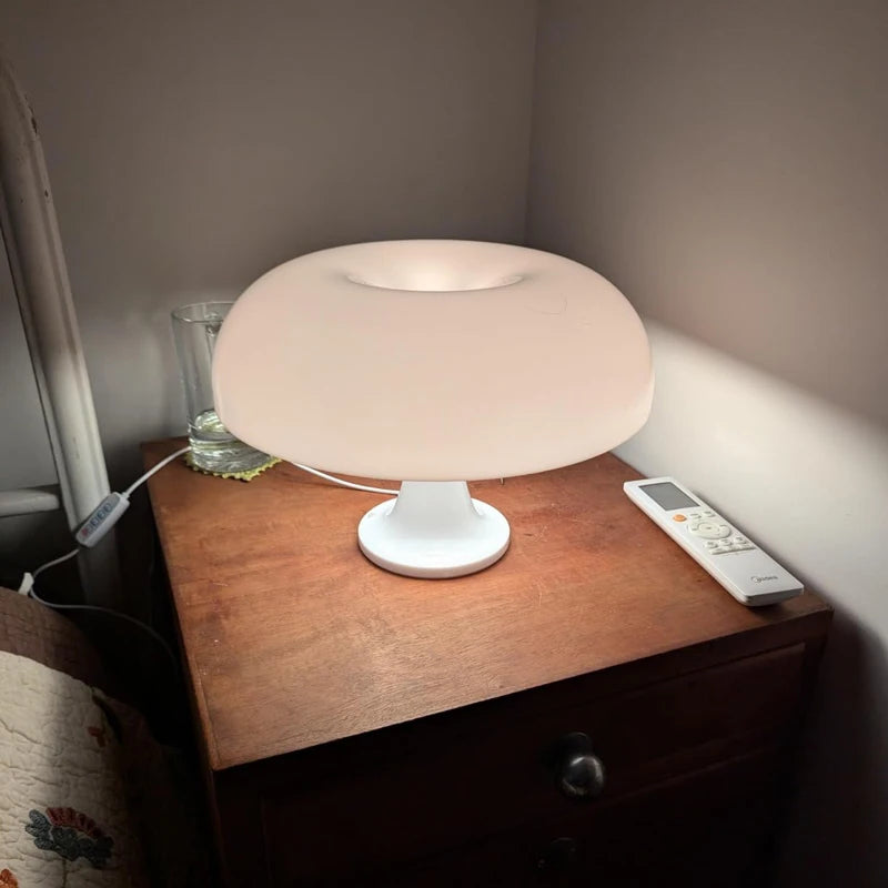 Italy Designer LED Mushroom Table Lamp | Modern Minimalist Desk Light - POUEV