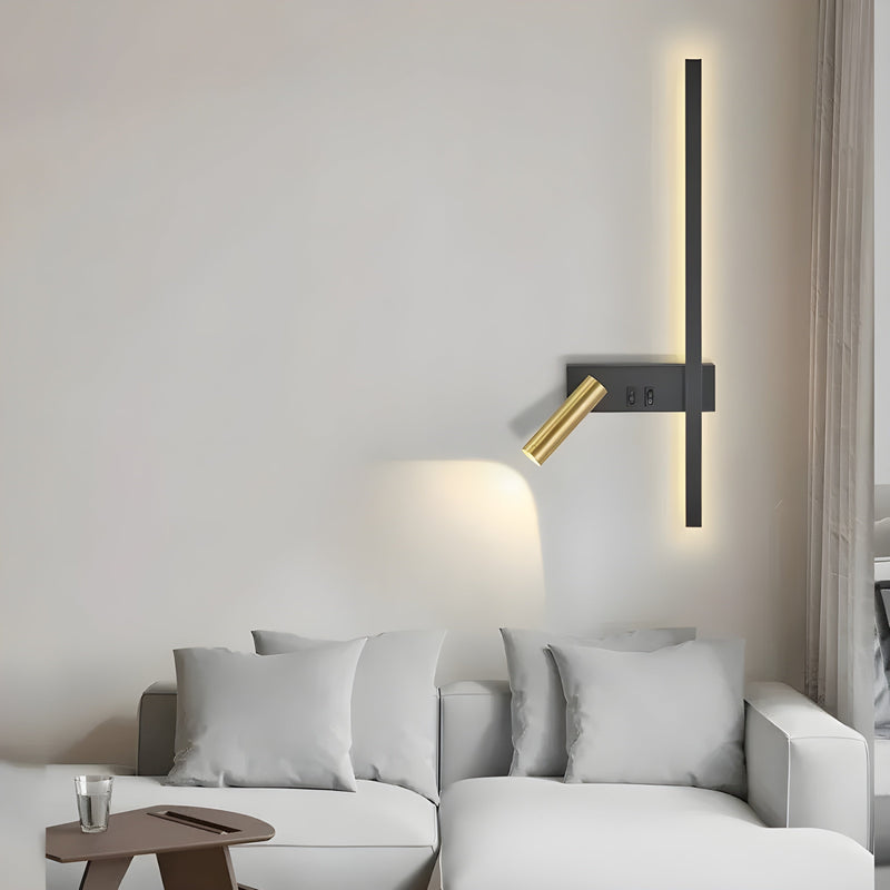 Wandlamp – Duo Schakelaar – Minimalistisch Ontwerp voor Woonkamer en Slaapkamer