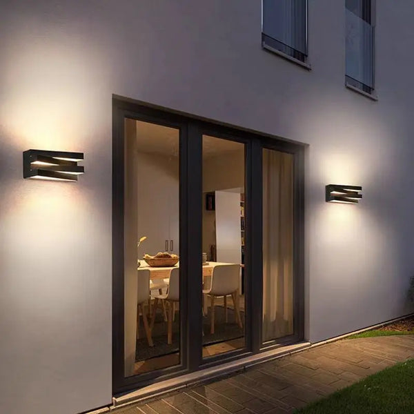 Wandlamp – LED-Buitenverlichting voor Tuin en Villa – Aluminium behuizing