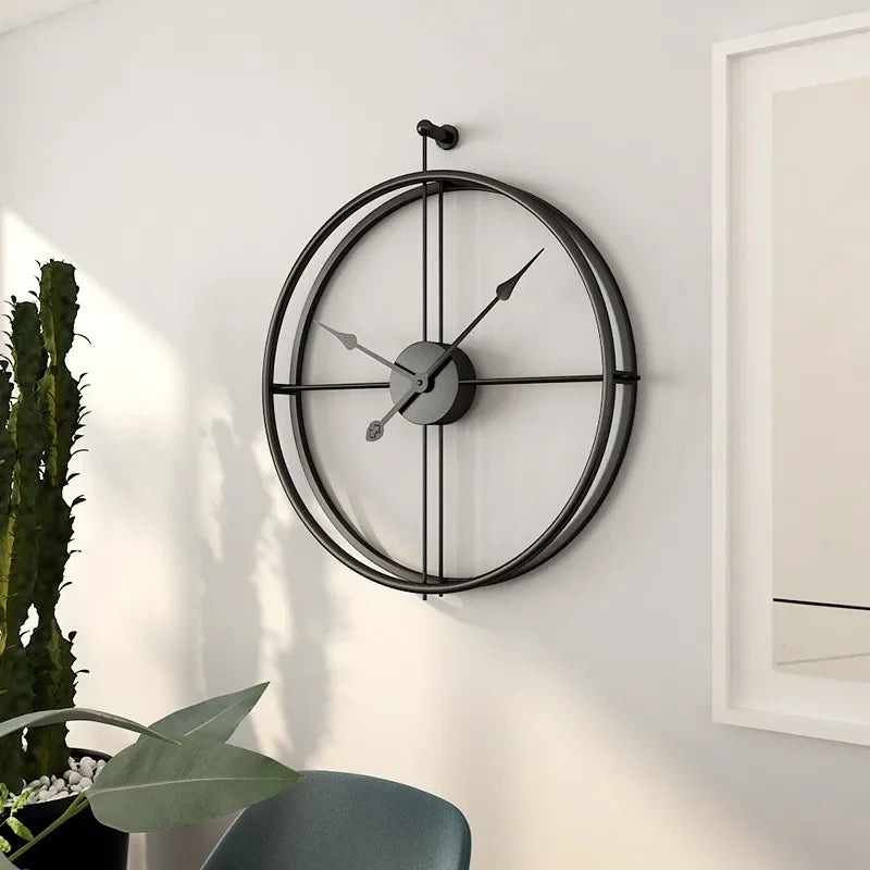 European Style Modern Wall Clock | Creative Fashion Clock for Home & Office Decoration