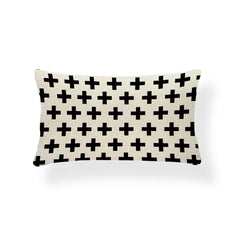 Rechthoekige Kussenhoes | Geometrisch Zigzag Design | Scandinavische Stijl - POUEV