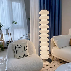 Danish Gourd Lamp | Designer Sofa Side & Living Room Floor Lamp, Nordic Creative Table Light - POUEV