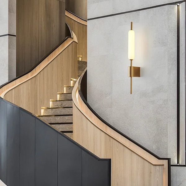 Wandlamp – Modern design – Elegante metaal- en glasafwerking