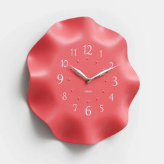 Modern Minimalist White Wall Clock | Elegant Home & Living Room Décor