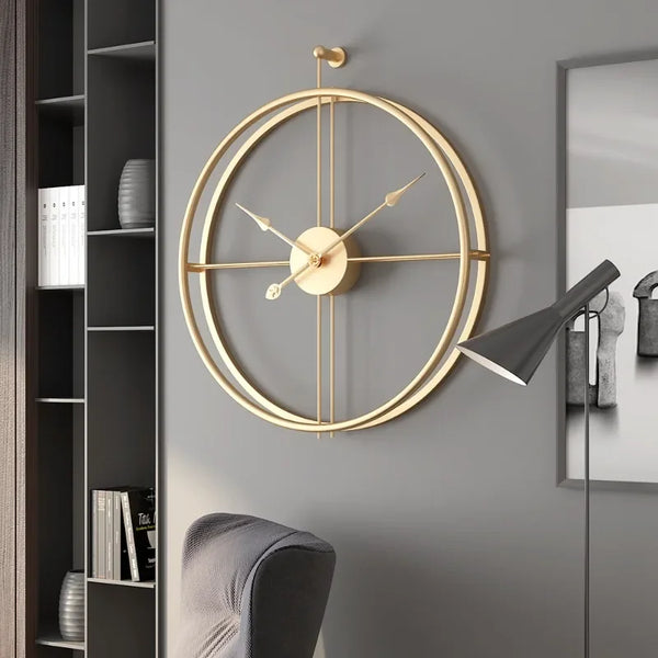 European Style Modern Wall Clock | Creative Fashion Clock for Home & Office Decoration