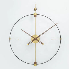 Luxury Nordic Wall Clock | Modern Minimalist Design | DIY Decorative Clock