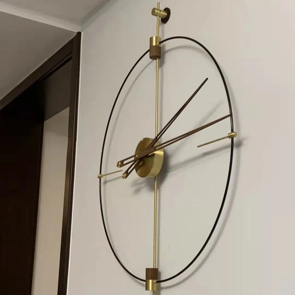 Luxury Nordic Wall Clock | Modern Minimalist Design | DIY Decorative Clock