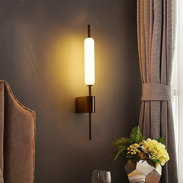 Wandlamp – Modern design – Elegante metaal- en glasafwerking