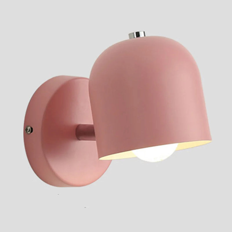 Nordic Modern LED Wall Lamp | Minimalist Macron Iron Decorative Light - POUEV