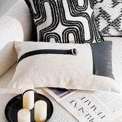 Franse Retro Kussenhoes | Moderne Decoratieve Kussenhoes - POUEV