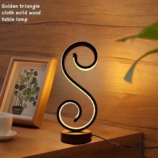 1PC Modern Simple Desk Lamp | Creative Three-color Dimming Decorative Desk Lamp - POUEV