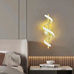 LED Wall Lamp | Luxury Black, White & Gold Wall Decorative Lights - POUEV