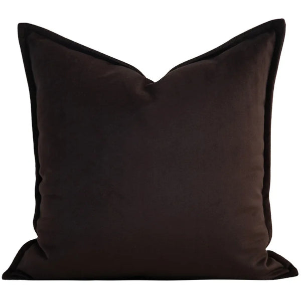 Woven Kussenhoes | Licht Luxe Design | PU Leer & Textiel Patchwork - POUEV