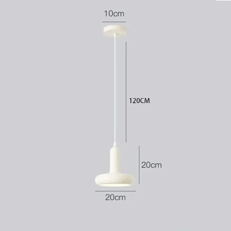 Minimalist LED Wall Lamp | Nordic Cream-Style Bedside Light | Retractable E27 Wall Sconce - POUEV
