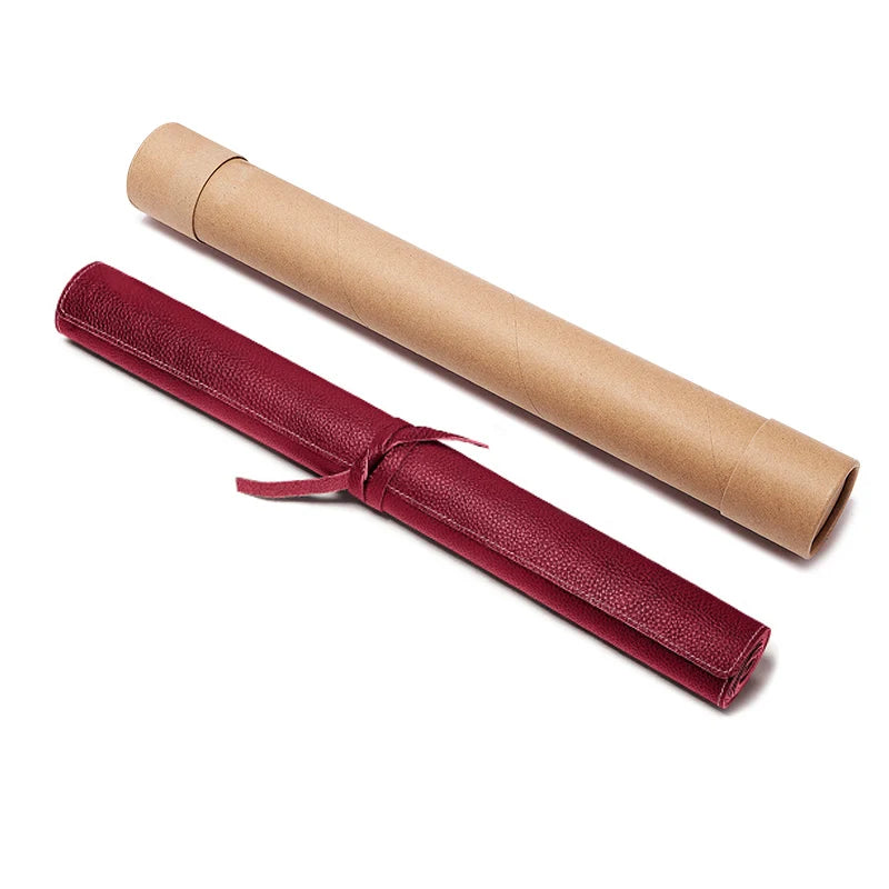 Bureau onderlegger | Echt leer | Desk mat voor computer en gaming - POUEV