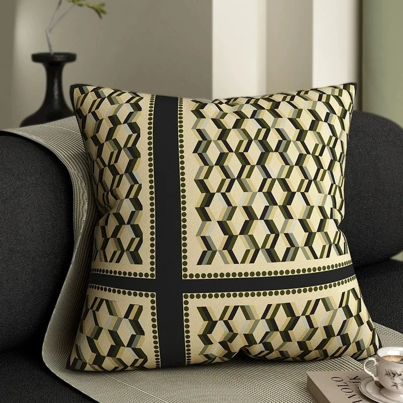 Franse Retro Kussenhoes | Luxe Decoratieve Hoes - POUEV