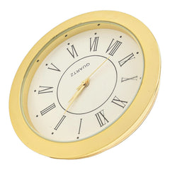 Mini Quartz Clock Insert | 55mm Round Clock Head for Handicrafts & Replacement