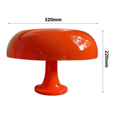Italy Designer LED Mushroom Table Lamp | Modern Minimalist Desk Light - POUEV