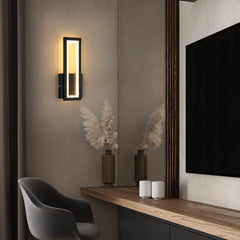 Modern LED Wall Lamp | 16W 3000K | Stylish Rectangular Wall Sconce - POUEV