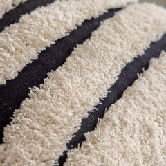 Bohemian Geometrische Kussenhoes | Beige Zwart | Decoratieve Kussenhoes Sofa - POUEV