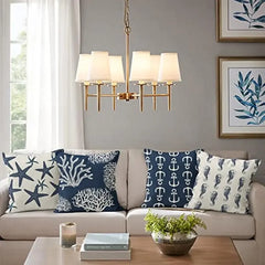 Marine Thema Kussenhoes | Decoratieve Luxe Hoes - POUEV