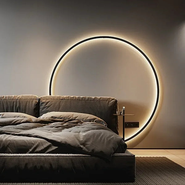 Modern LED Wall Lamp | Minimalistic Nordic Design | USB Rechargeable - POUEV