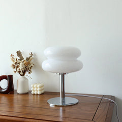 Macaron Glass Table Lamp | Trichromatic Dimming Atmosphere Lamp - POUEV