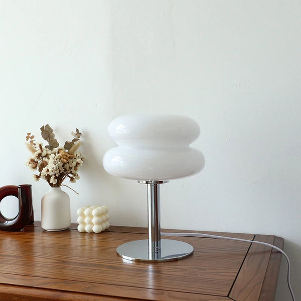 Macaron Glass Table Lamp | Trichromatic Dimming Atmosphere Lamp - POUEV