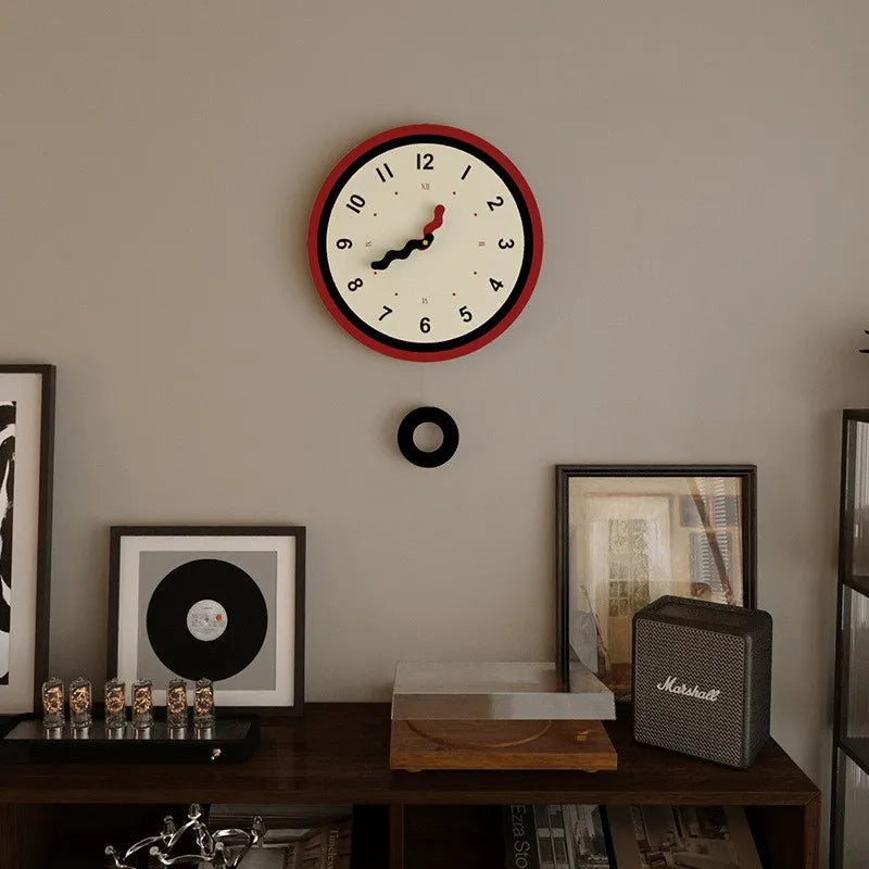 Scandinavian Style Wall Clock | Minimalist & Modern Home Décor