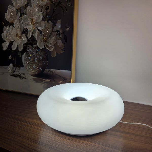 Bauhaus Table Lamp with USB Plug | Donut Design Ambient Light - POUEV
