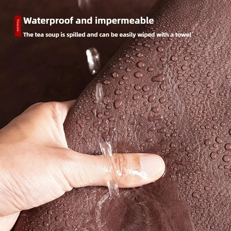 Grote Mousepad – Waterdicht | Antislip PU Suede Desk Mat voor Computer en Gaming - POUEV