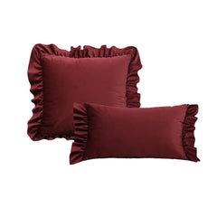 Nordic Luxe Kussenhoes | Retro Bloemenontwerp - POUEV