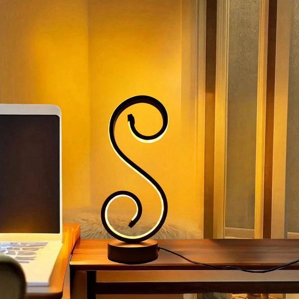 1PC Modern Simple Desk Lamp | Creative Three-color Dimming Decorative Desk Lamp - POUEV