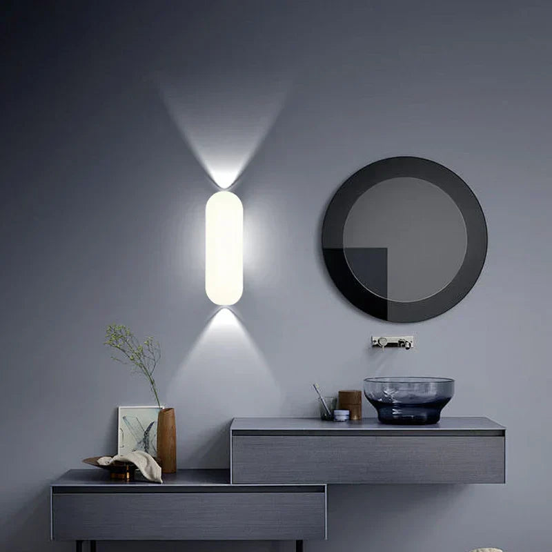 Wandlamp | Waterdicht – LED-verlichting voor binnen en buiten | Moderne stijl