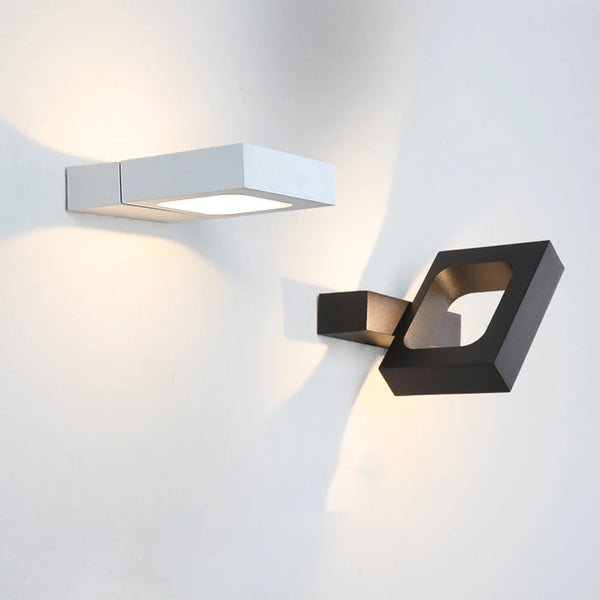 12W LED Indoor Wall Lamp | Modern Minimalist Aluminum Wall Light - POUEV
