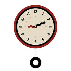 Scandinavian Style Wall Clock | Minimalist & Modern Home Décor