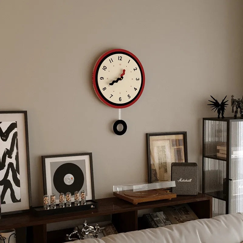 Scandinavian Style Wall Clock | Minimalist & Modern Home Décor