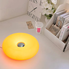 Bauhaus Table Lamp with USB Plug | Donut Design Ambient Light - POUEV