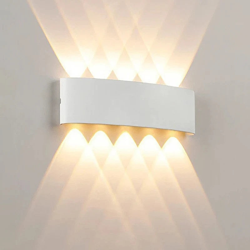 Modern LED Wall Lamp | Up & Down Lighting - POUEV
