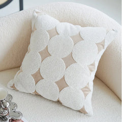 Nordic Luxe Kussenhoes | Borduursel Velvet Decoratieve Hoes - POUEV