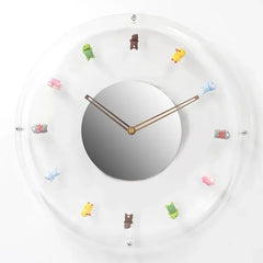 Spring Breeze Bubble Wall Clock | Silent Quartz Movement & Playful Design