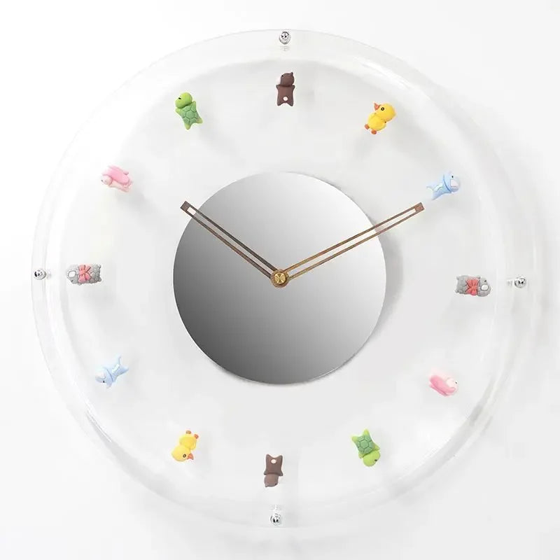 Spring Breeze Bubble Wall Clock | Silent Quartz Movement & Playful Design