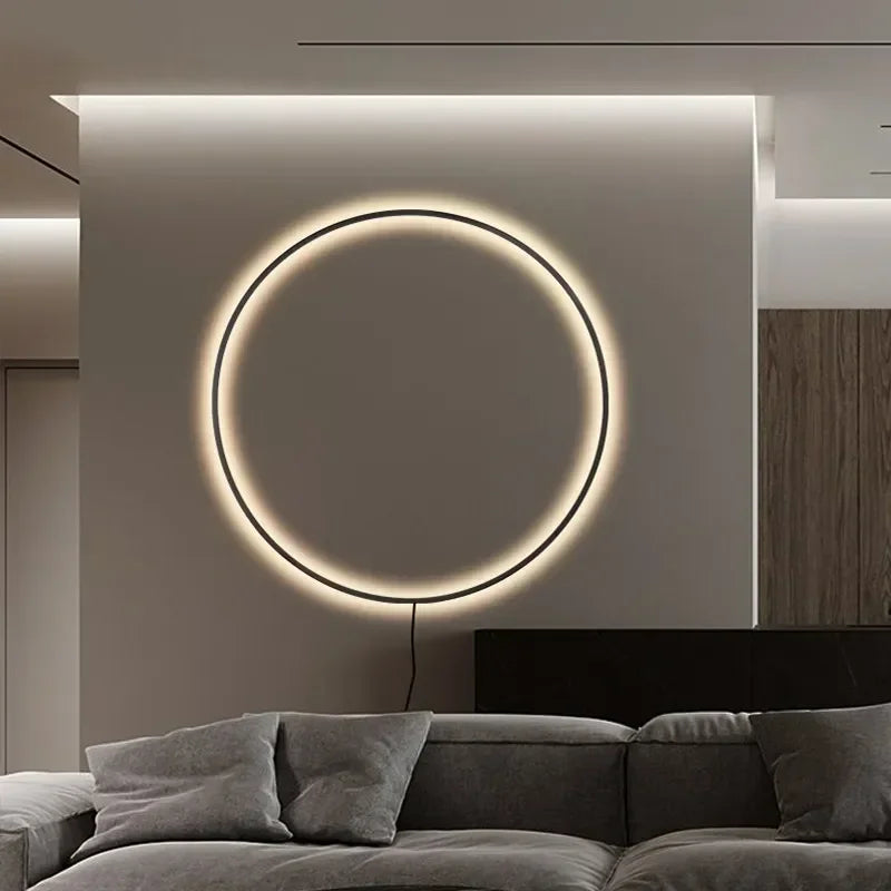 Modern LED Wall Lamp | Minimalistic Nordic Design | USB Rechargeable - POUEV