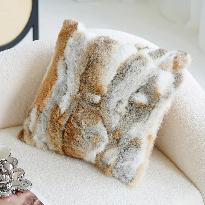 Nordic Luxe Kussenhoes | Borduursel Velvet Decoratieve Hoes - POUEV