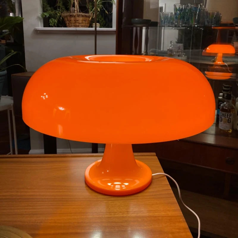 Italy Designer LED Mushroom Table Lamp | Modern Minimalist Desk Light - POUEV