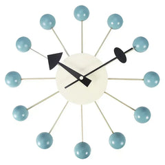 Nordic Nelson Ball Wall Clock | Silent & Stylish Wall Art for Modern Interiors